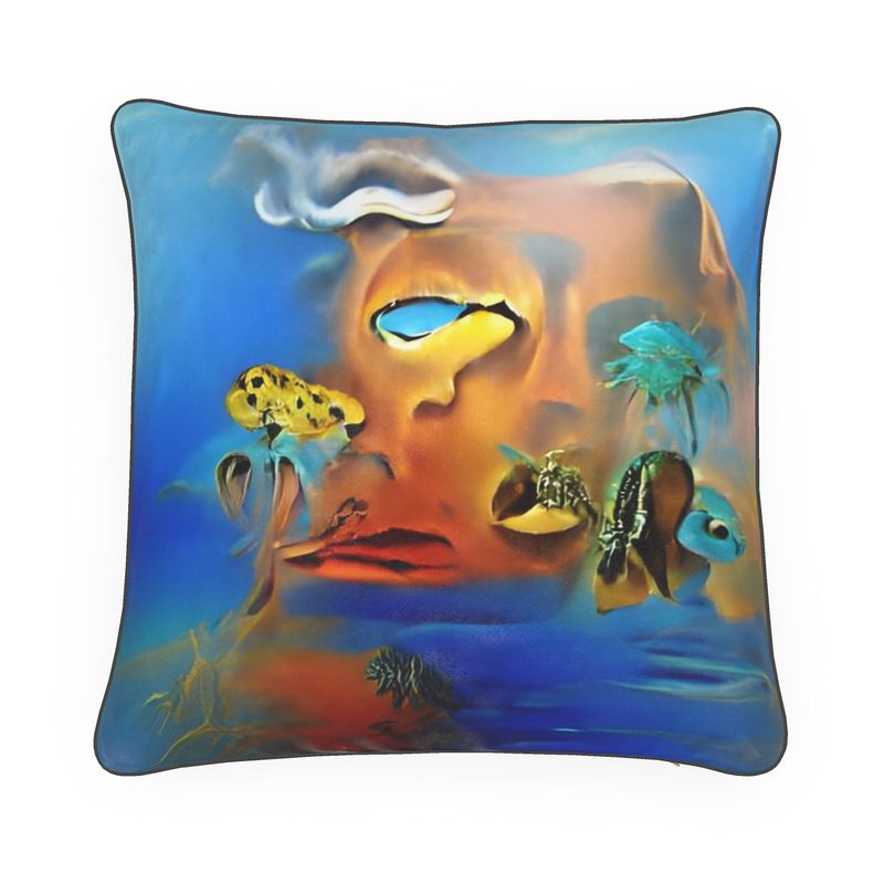 Abstract contemporary cushion cover